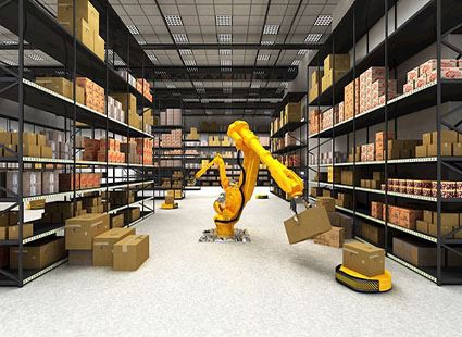 Applicazione nel magazzino di computer industriali