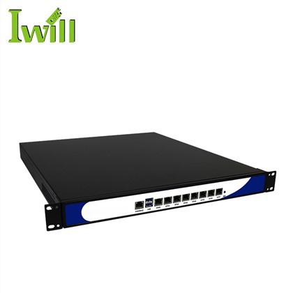 Applicano una rete da 1u da 19 pollici di rackmount