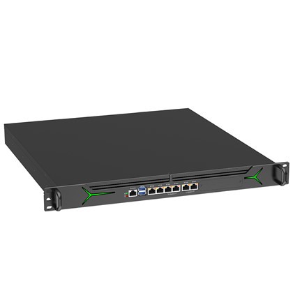 Dispositivo firewall con montaggio su rack 1U
